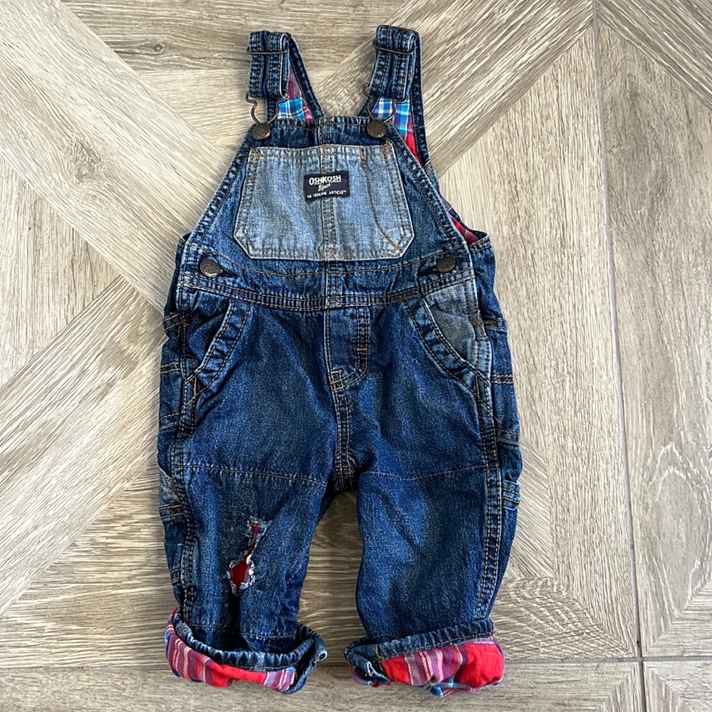 OshKosh B’Gosh lined overalls 9 months